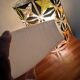 Pair of opaline glass tulip lamps, 1960s-70s