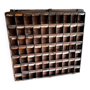 casier d'imprimerie en