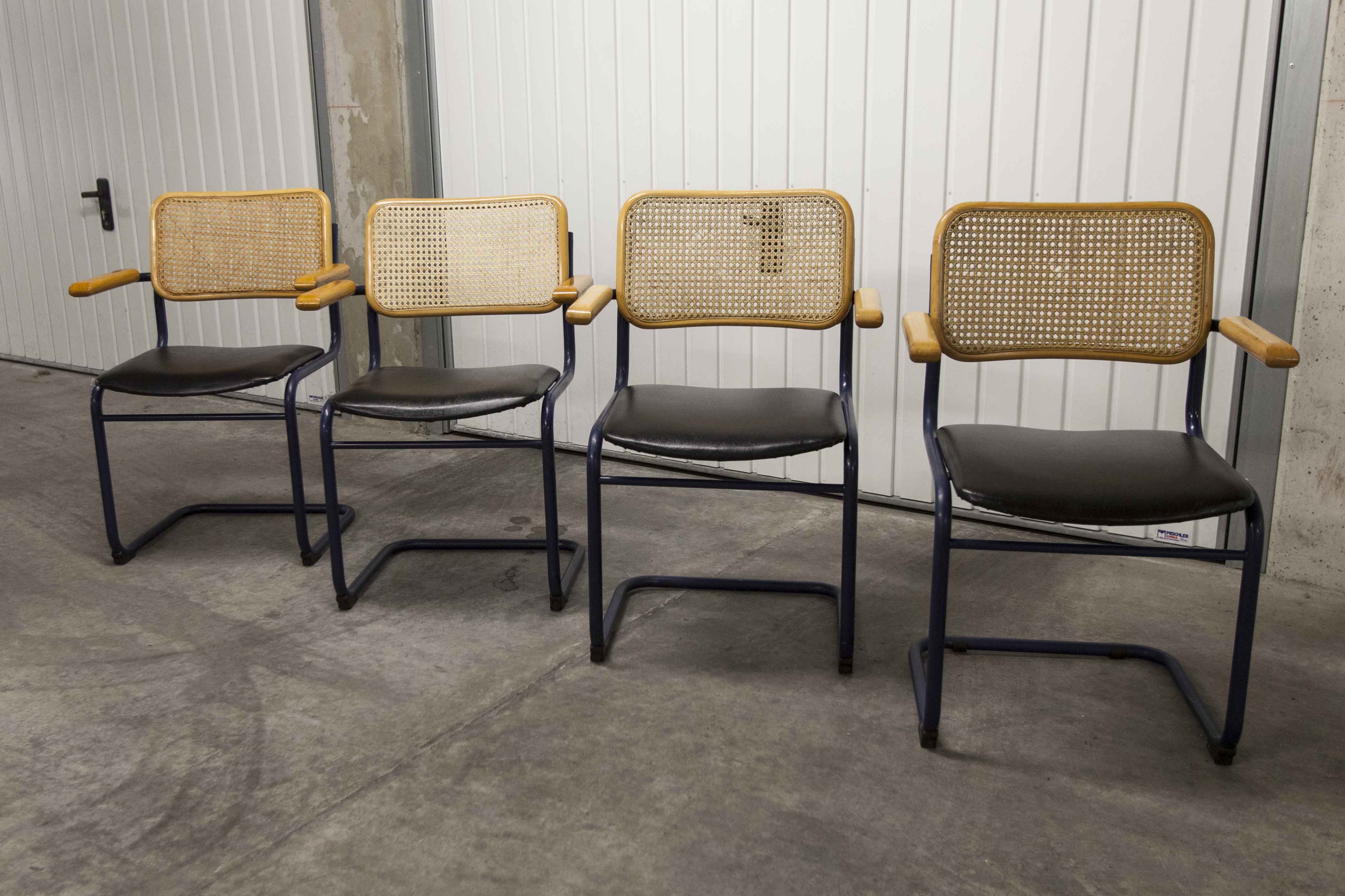 Lot of 4 armchairs creation Inova Paris