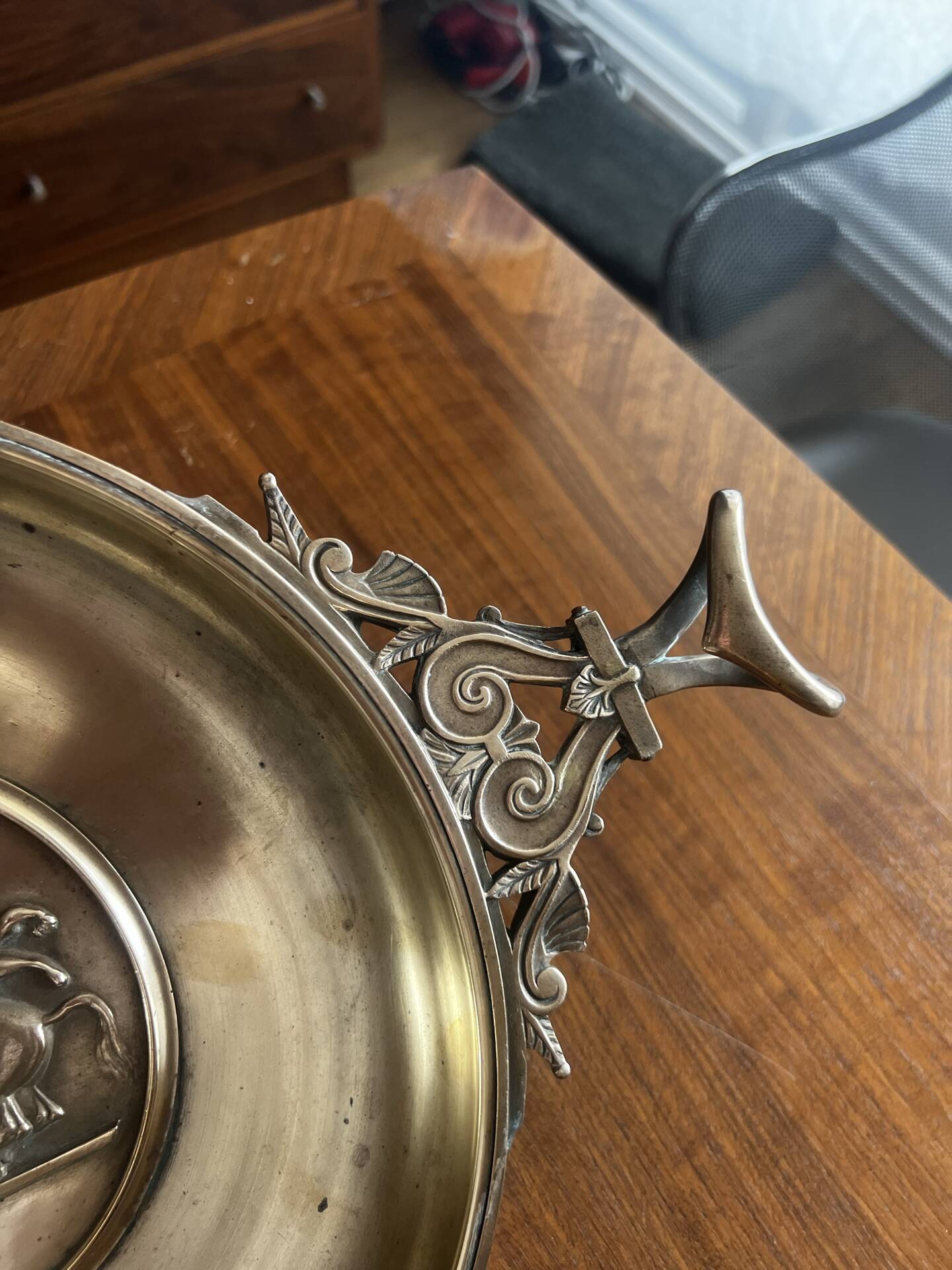 Tazza / coupe en Bronze Ferdinand Barbedienne