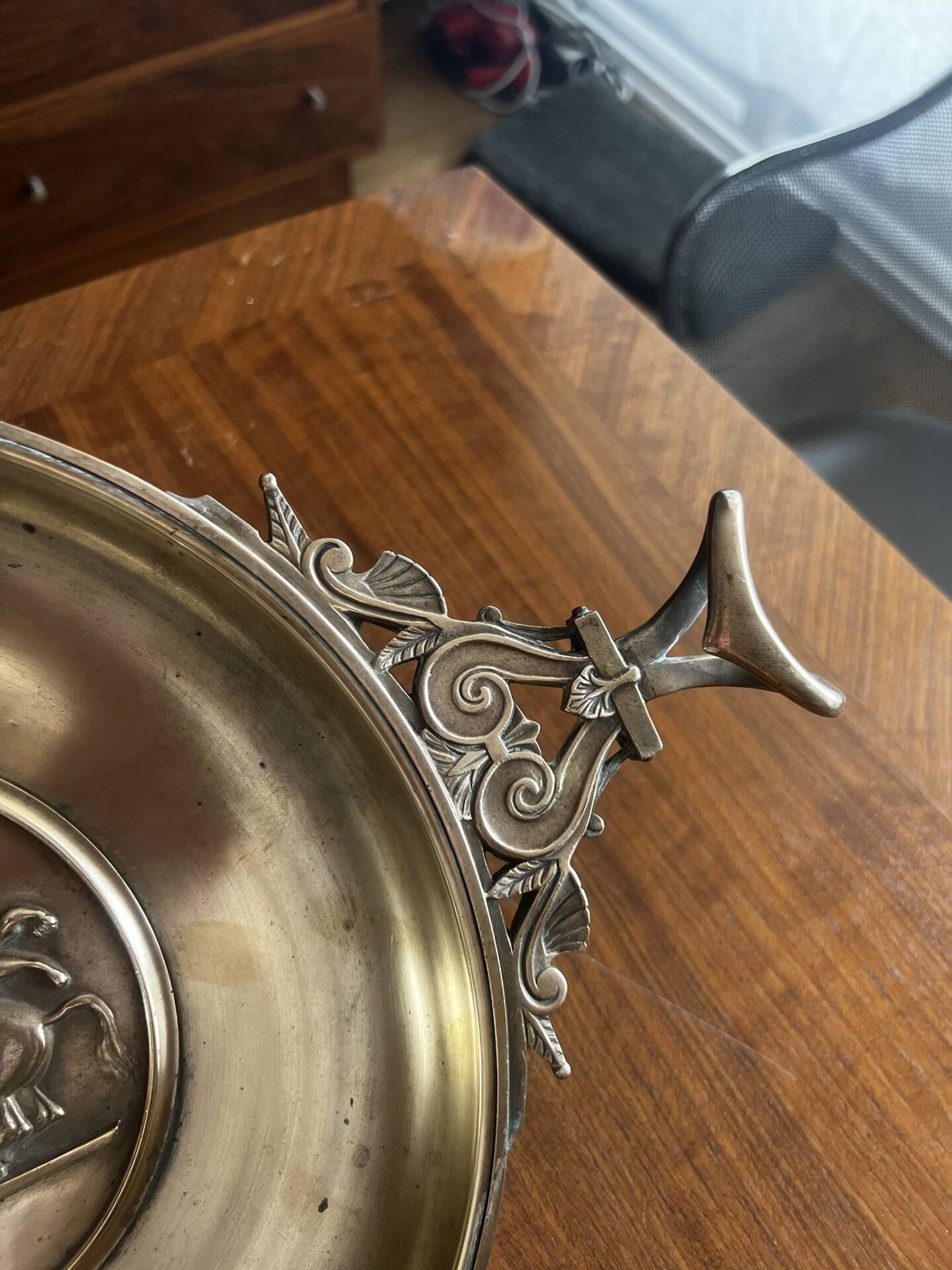 Cup / bowl in Bronze Ferdinand Barbedienne