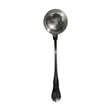 ladle soup excellent condition, silver metal.signed Christofle - art deco model