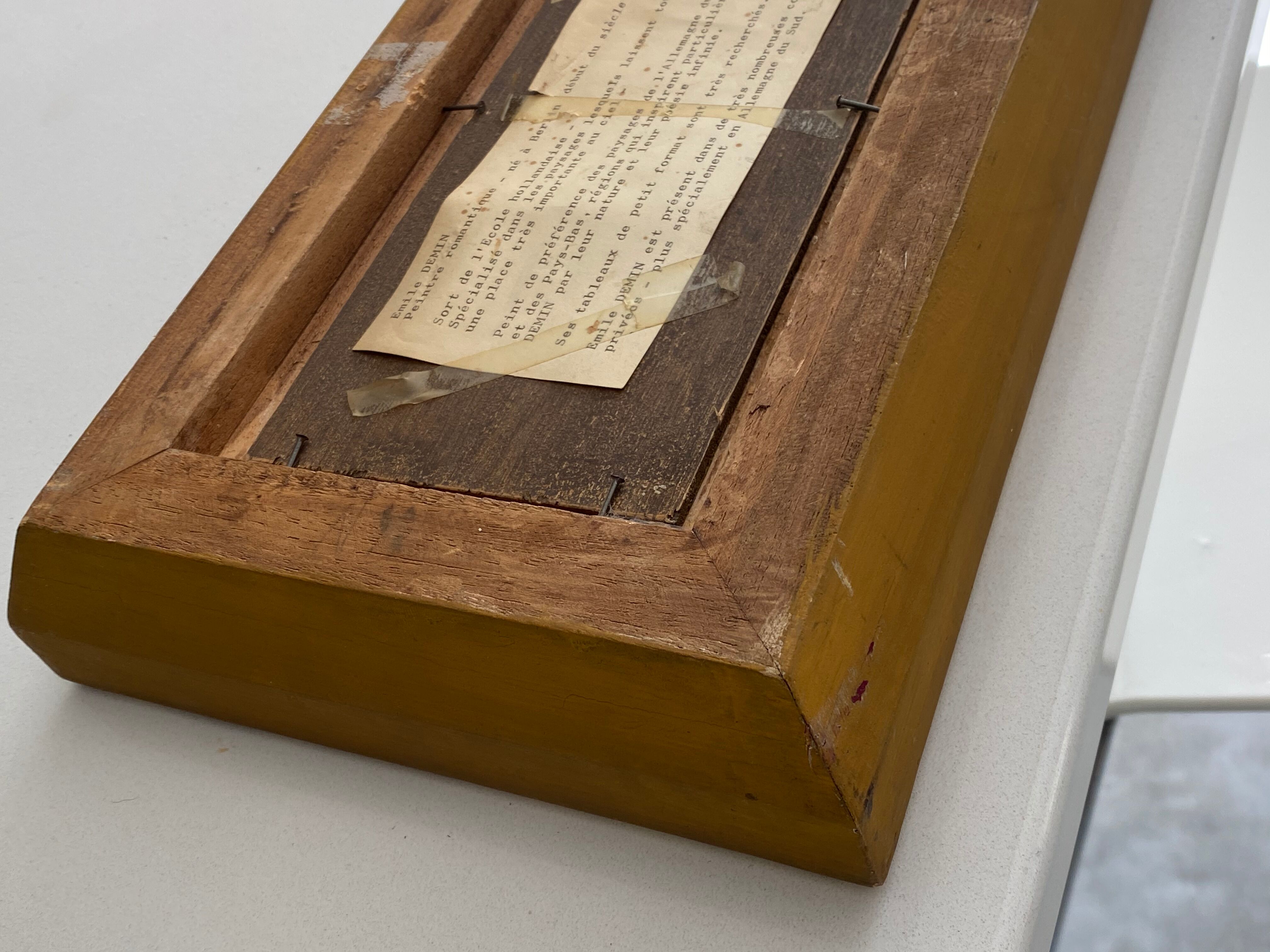 Landscape framed early twentieth