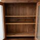 Handcrafted walnut wood bookshelf