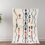 Handmade moroccan berber carpet 152 x 102 cm