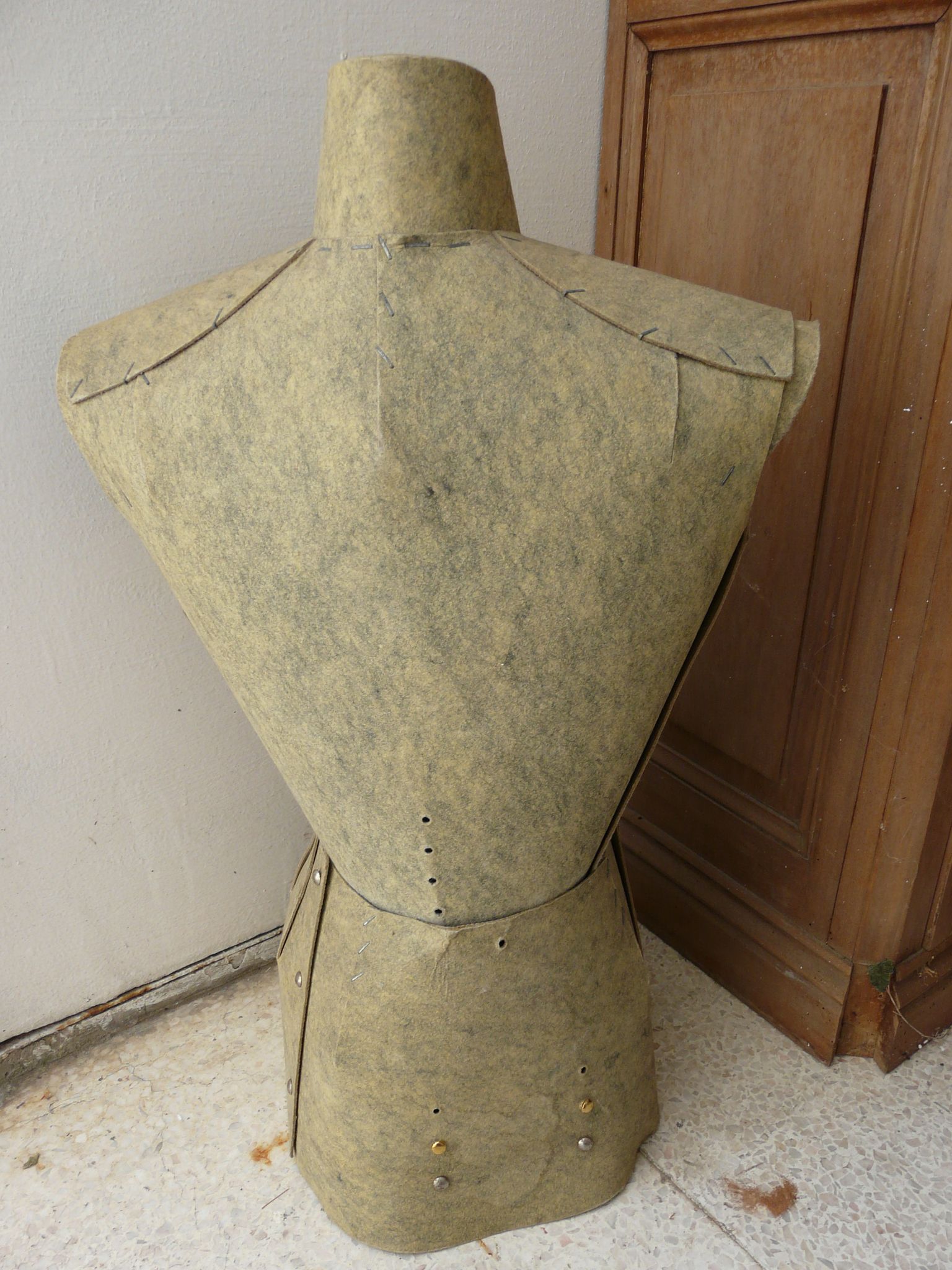 Buste ancien de couturière années 50