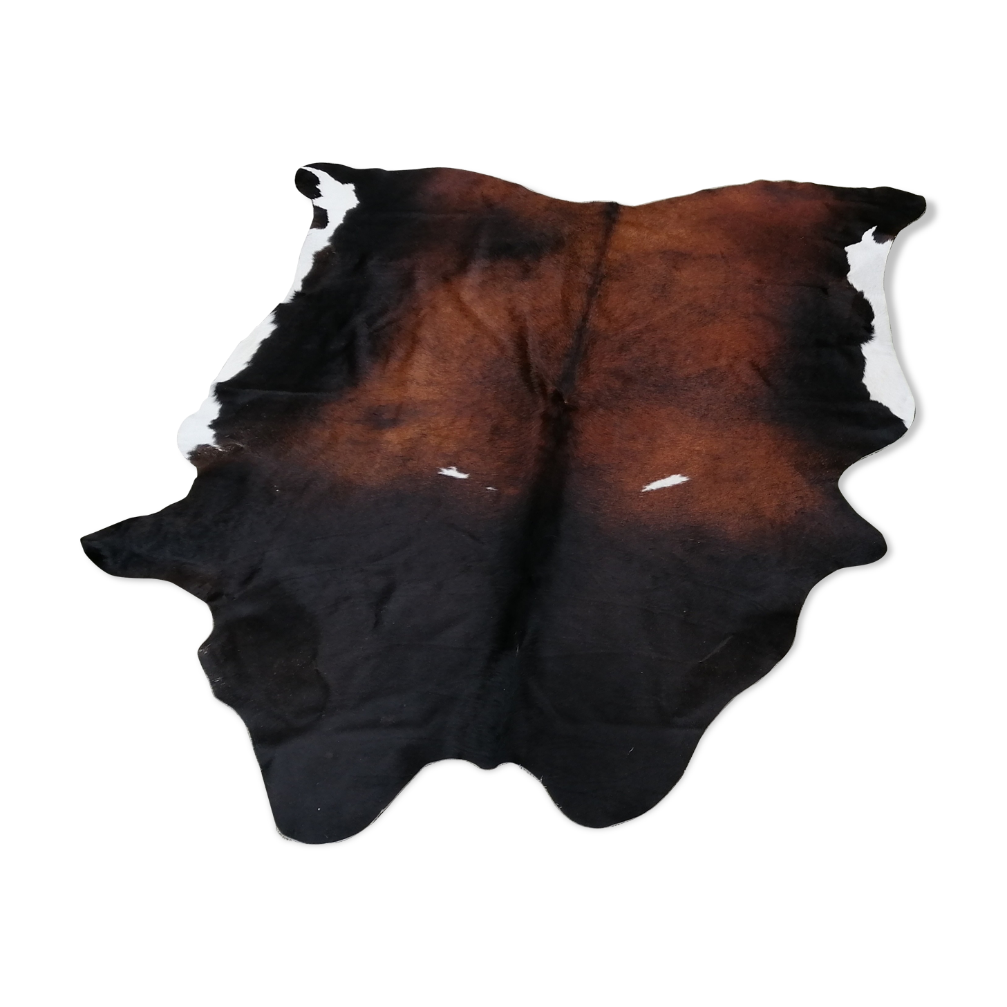 Cow skin mat