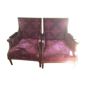 Lot de deux fauteuils