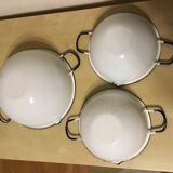 Batch of 3 bowls