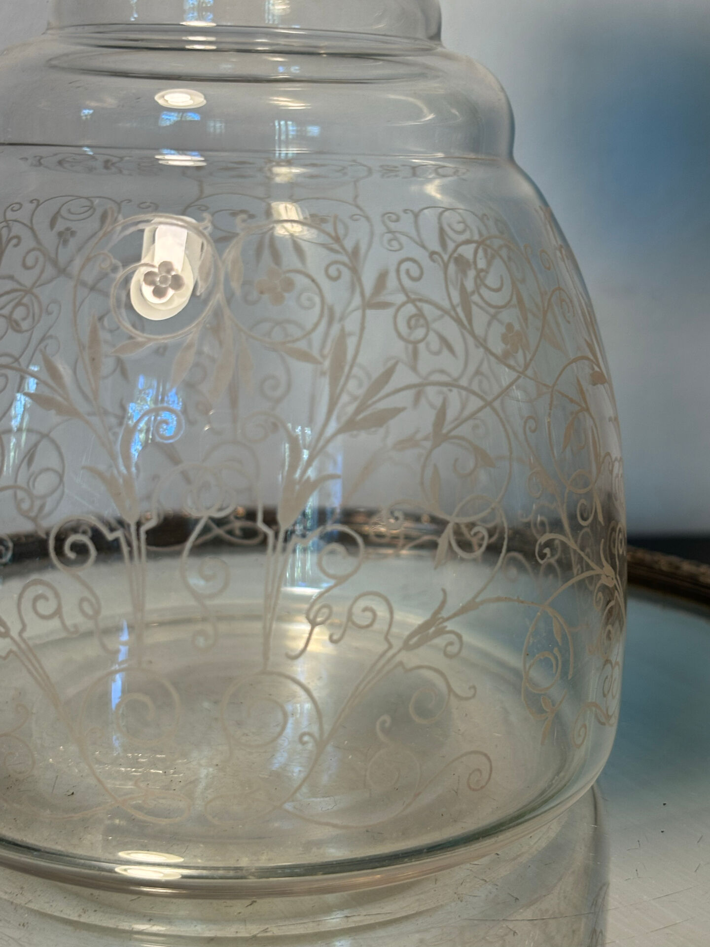 Carafe Baccarat signée