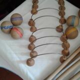 Old table croquet game