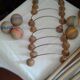 Old table croquet game