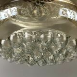 60s 70s lamp hanging lamp ball lamp bubble brass glass space age design