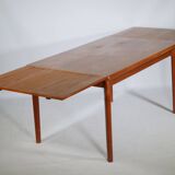 Teak Dining Table by Henning Kjaernulf for Vejle Mobelfabrik, 1960s