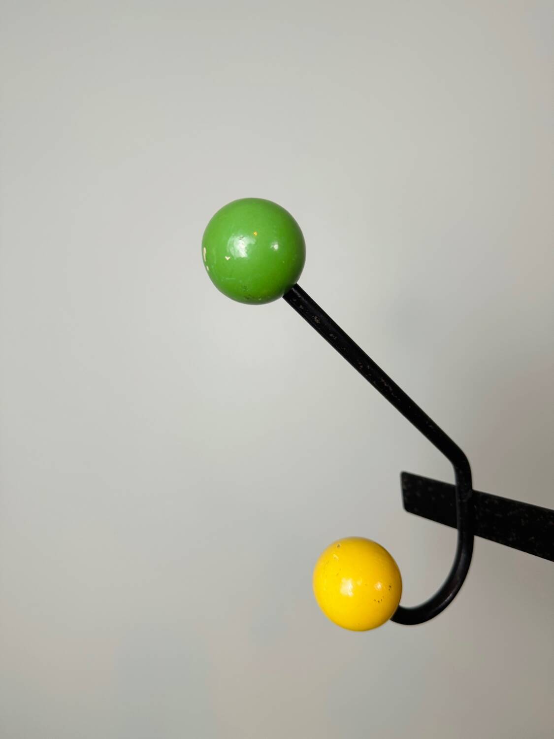 Patère portemanteau boule 1950