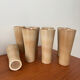 Set of large glazed stoneware cups from Niderviller – vintage tableware