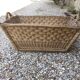 Old basket with 2 handles