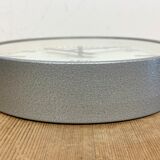 Grey Industrial Factory Wall Clock from AEG, 1960s