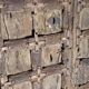 Old wooden door