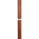 Big mid-century floor lamp / teak / aluminum / Danish modern design / 1960s / 1970s