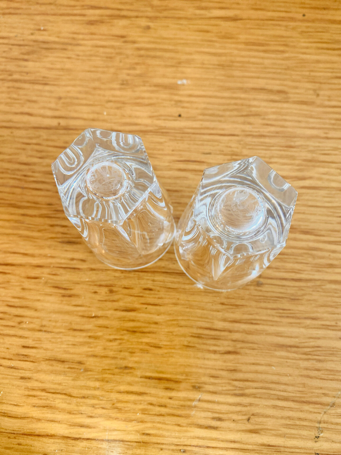 Baccarat crystal liqueur glasses shot glasses