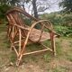 3-seater rattan bench from the 70s