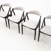 Chaises par Kai Kristiansen, modèle 31, Danemark, années 1960