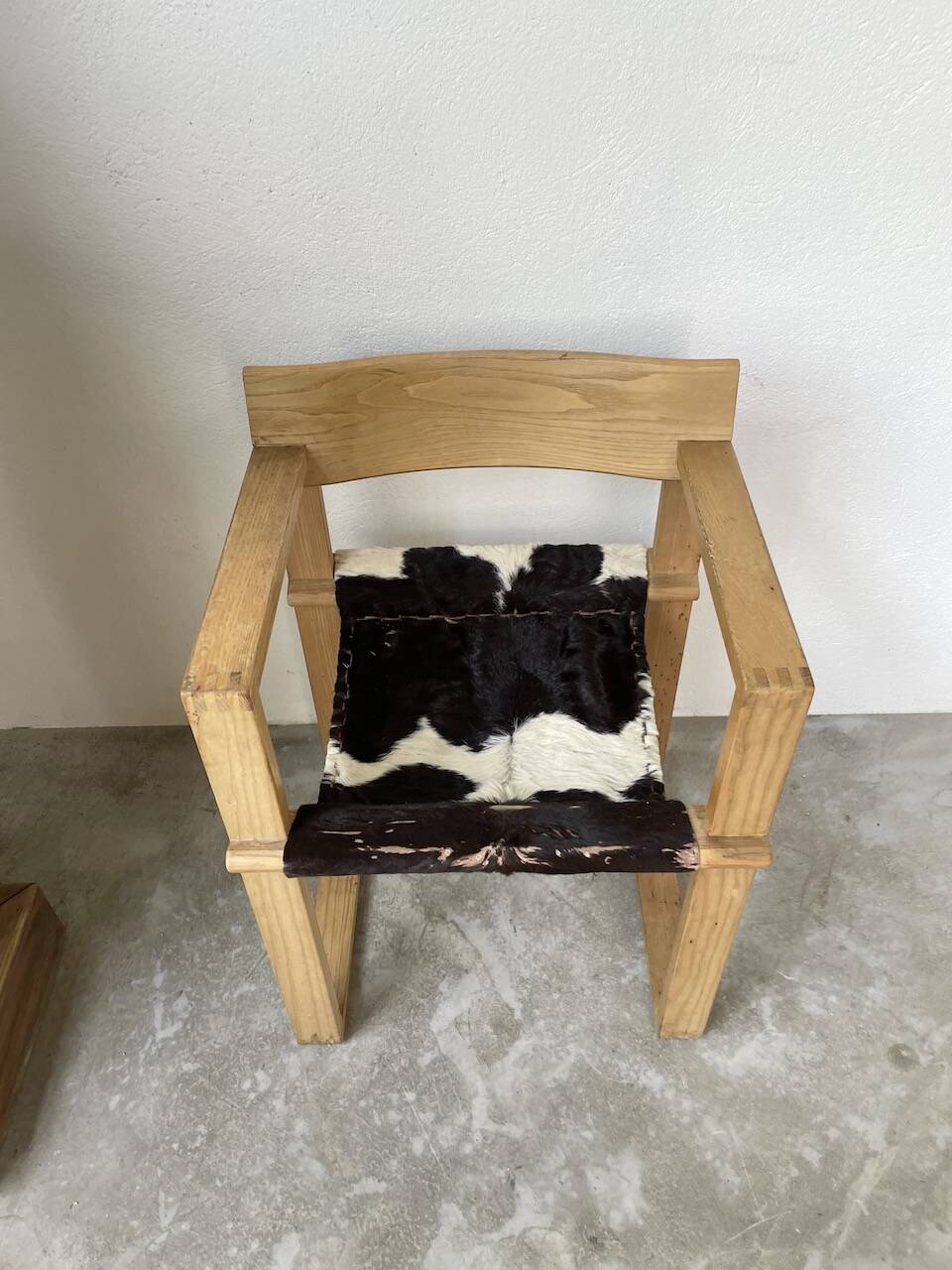 Oak chairs with armrests Ate Van Apeldoorn