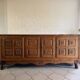 XXL buffet in carved oak