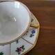 Limoges Porcelain Cup with Decor of Barbel Fish and Roses