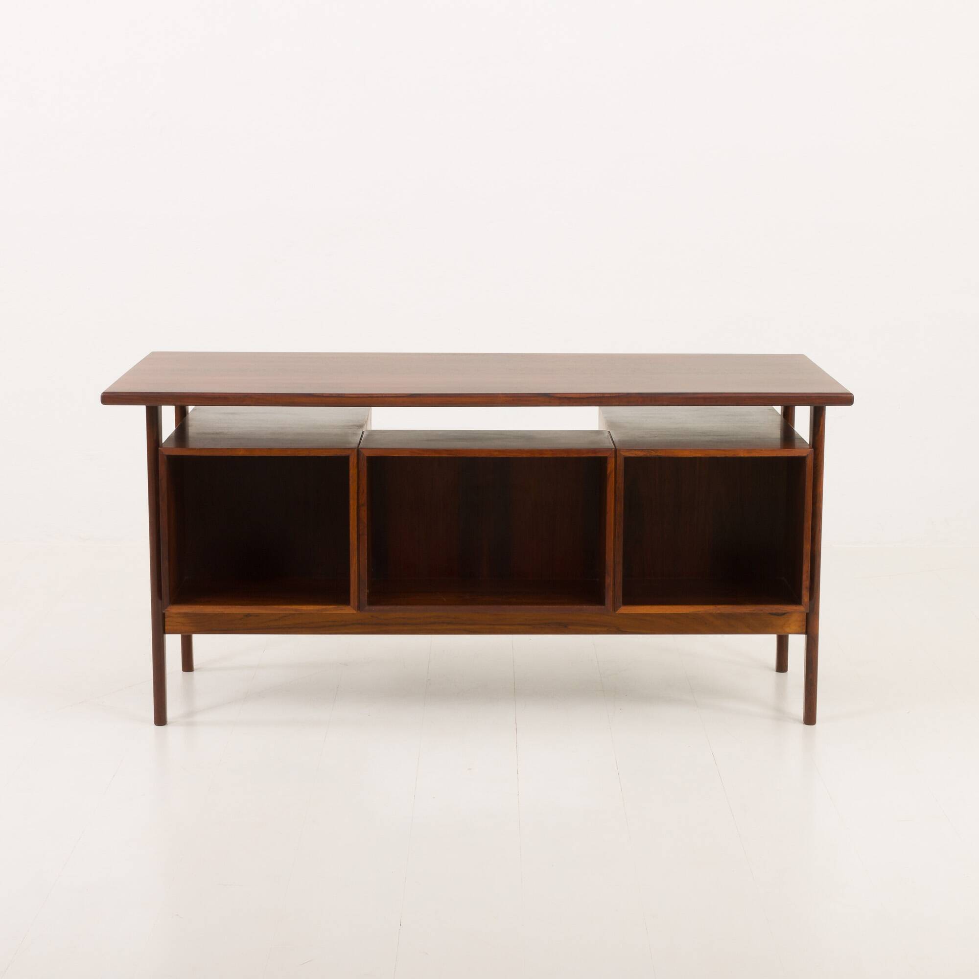 Bureau exécutif Kai Kristiansen en palissandre modèle 59 pour Feldballes Möbelfabrik, Danemark, années 1960