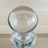 Molded glass decanter
