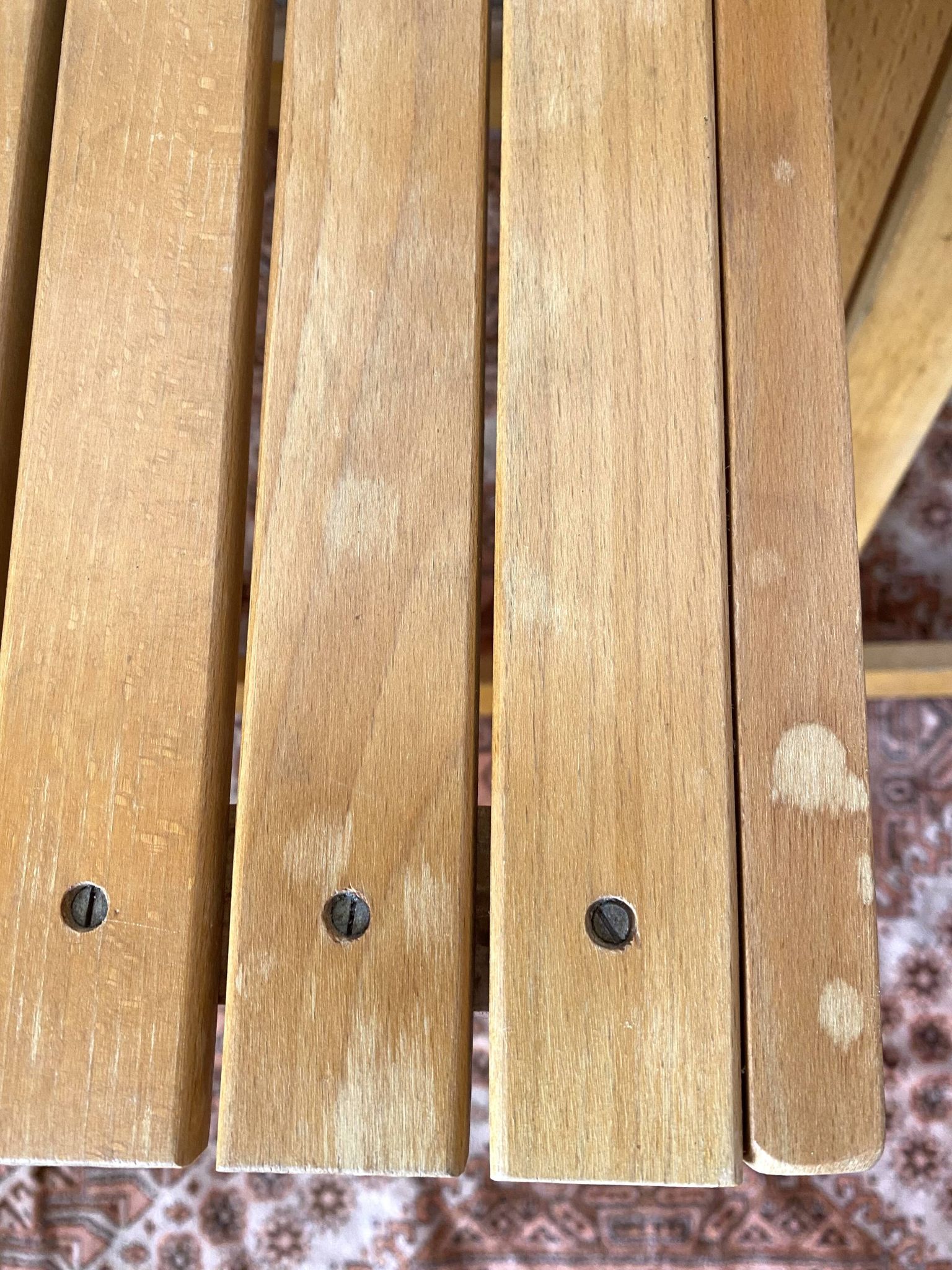 designer folding chairs in beech wood