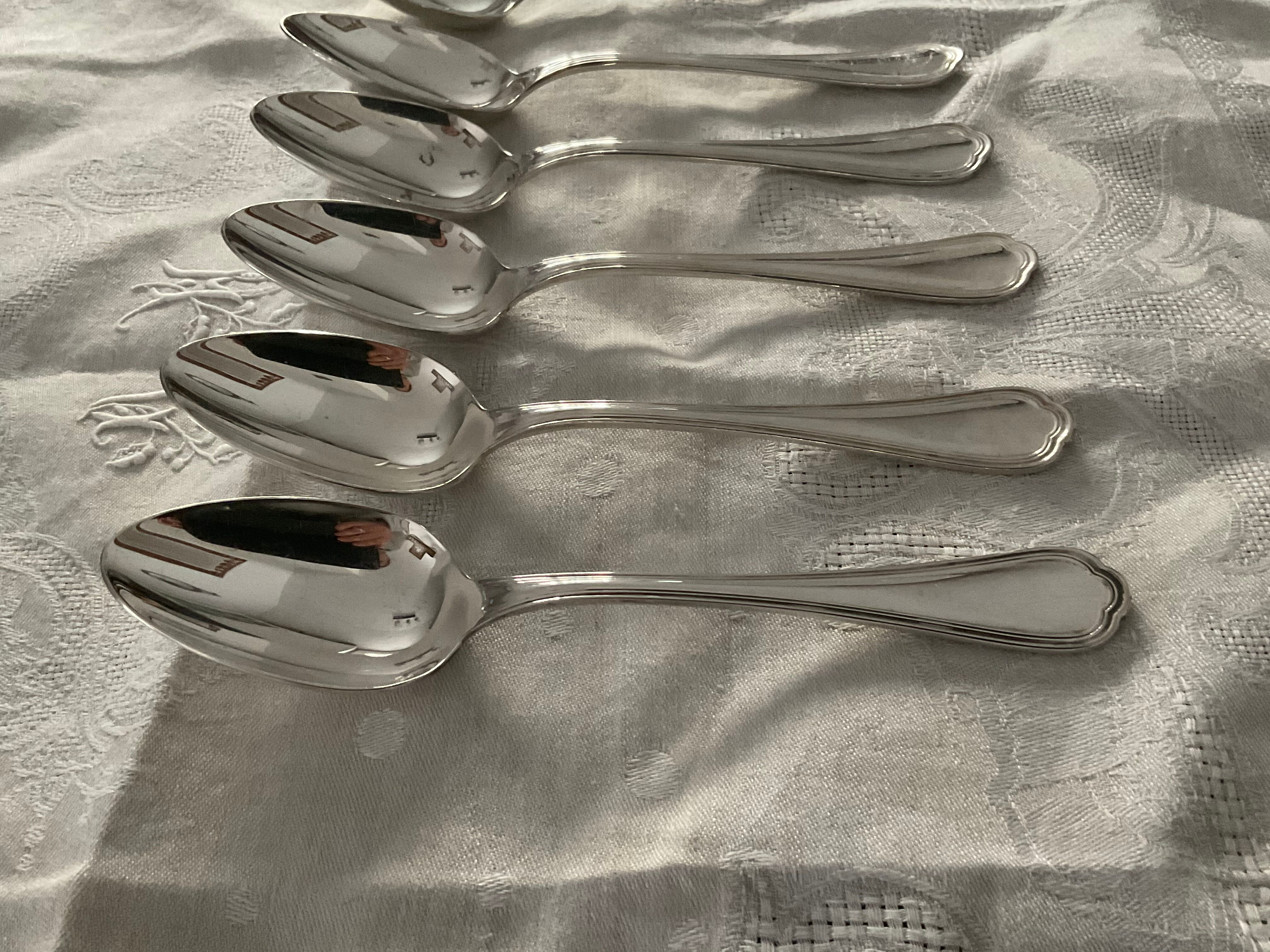 6 tablespoons, Christofle, Spatours