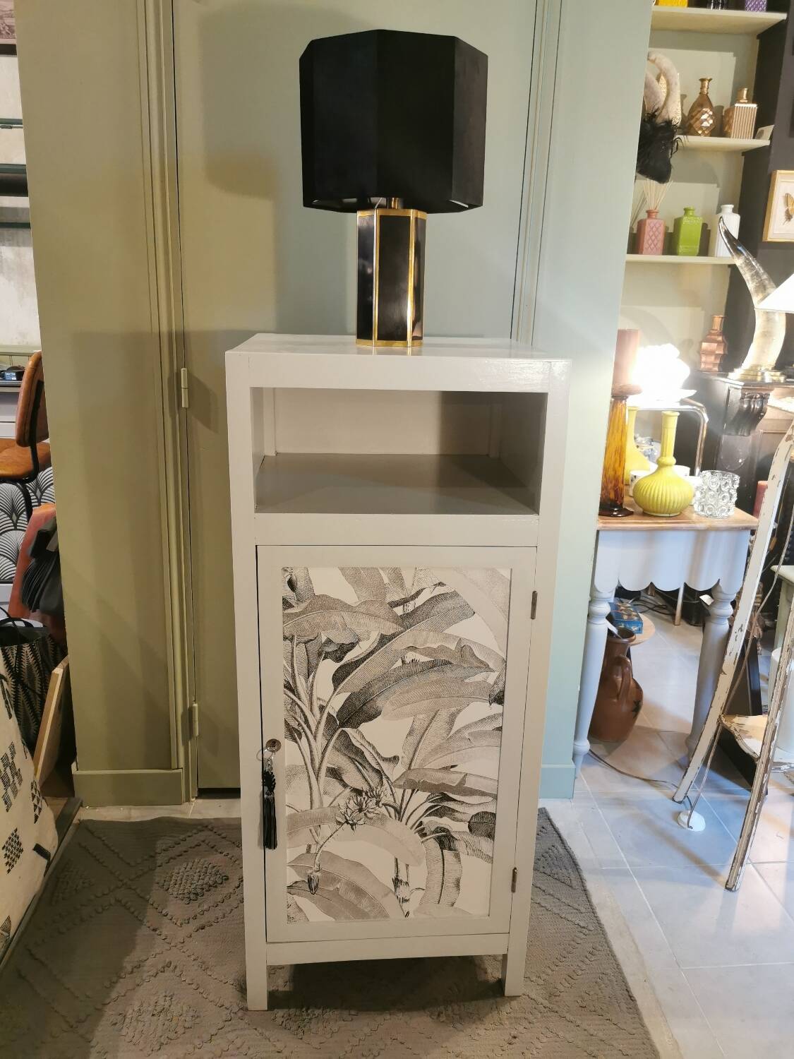 Revamped vintage chiffonier