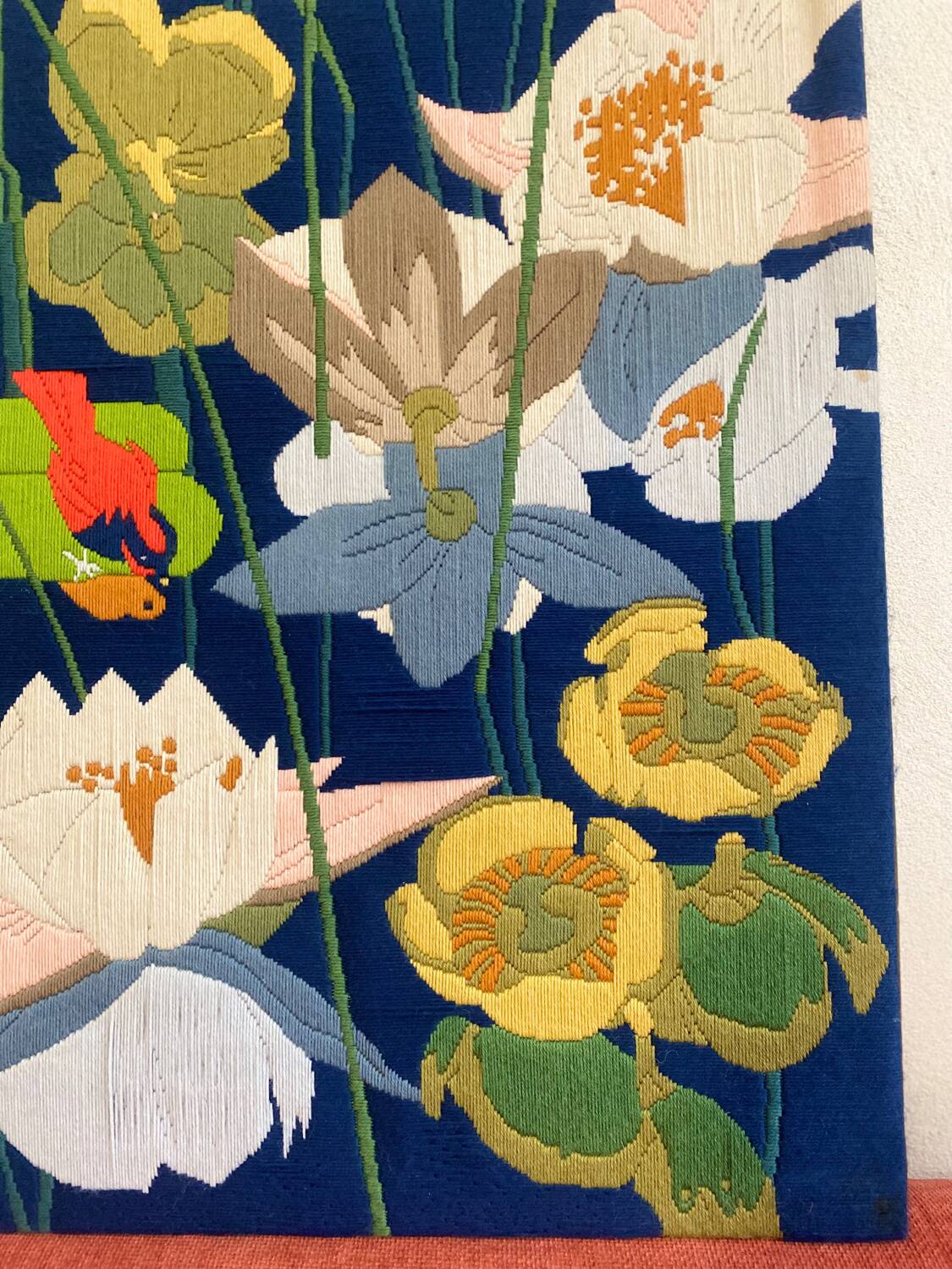 Colorful vintage tapestry