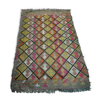 Vintage Turkish Kilim , 84 x 52 cm