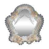 Old Venetian glass mirror to install or hang without lack. SB