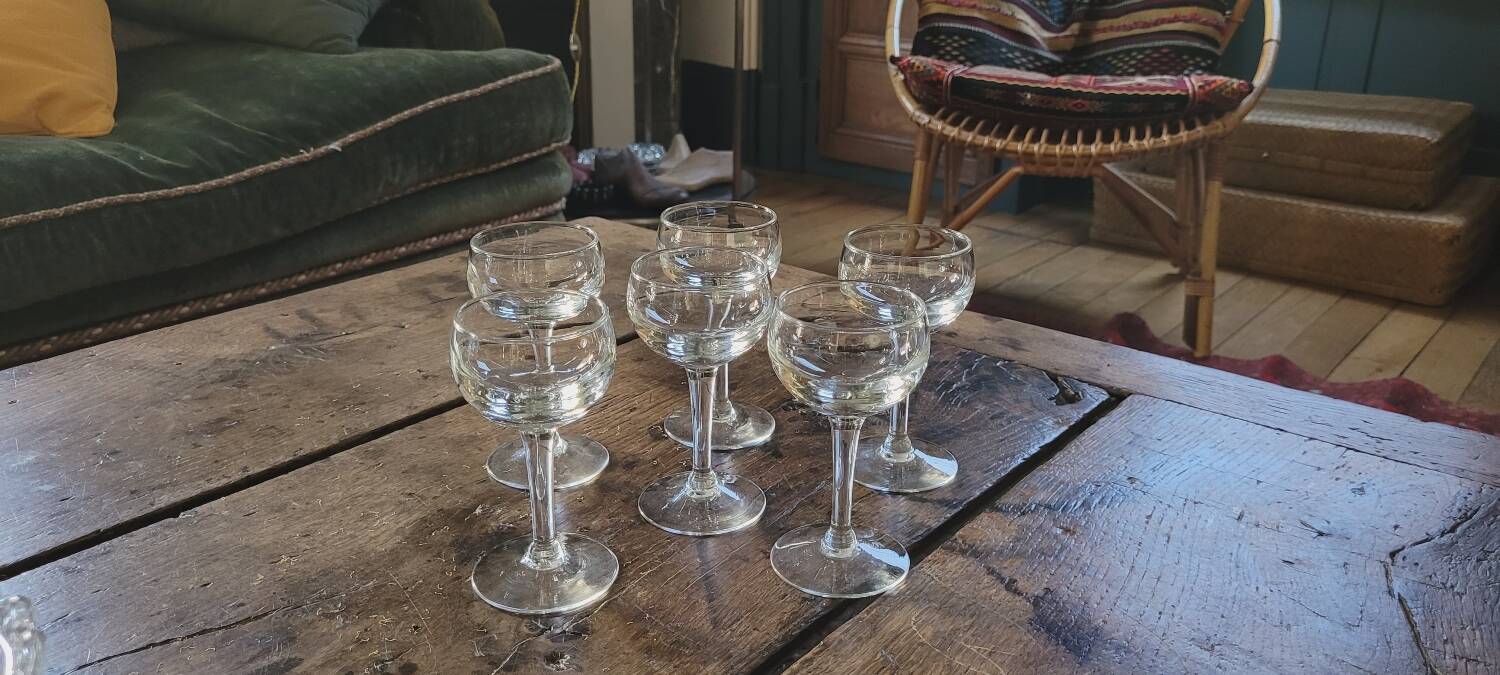 50s bistro balloon glasses