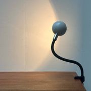 Cobra Snake clamp table lamp from the space age, 1970s