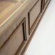 Shop counter made of birch and oak with twenty drawers, 1940s.