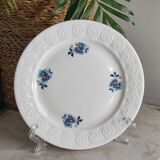 Porcelain floral dessert plate
