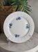 Assiette à dessert fleuris porcelaine