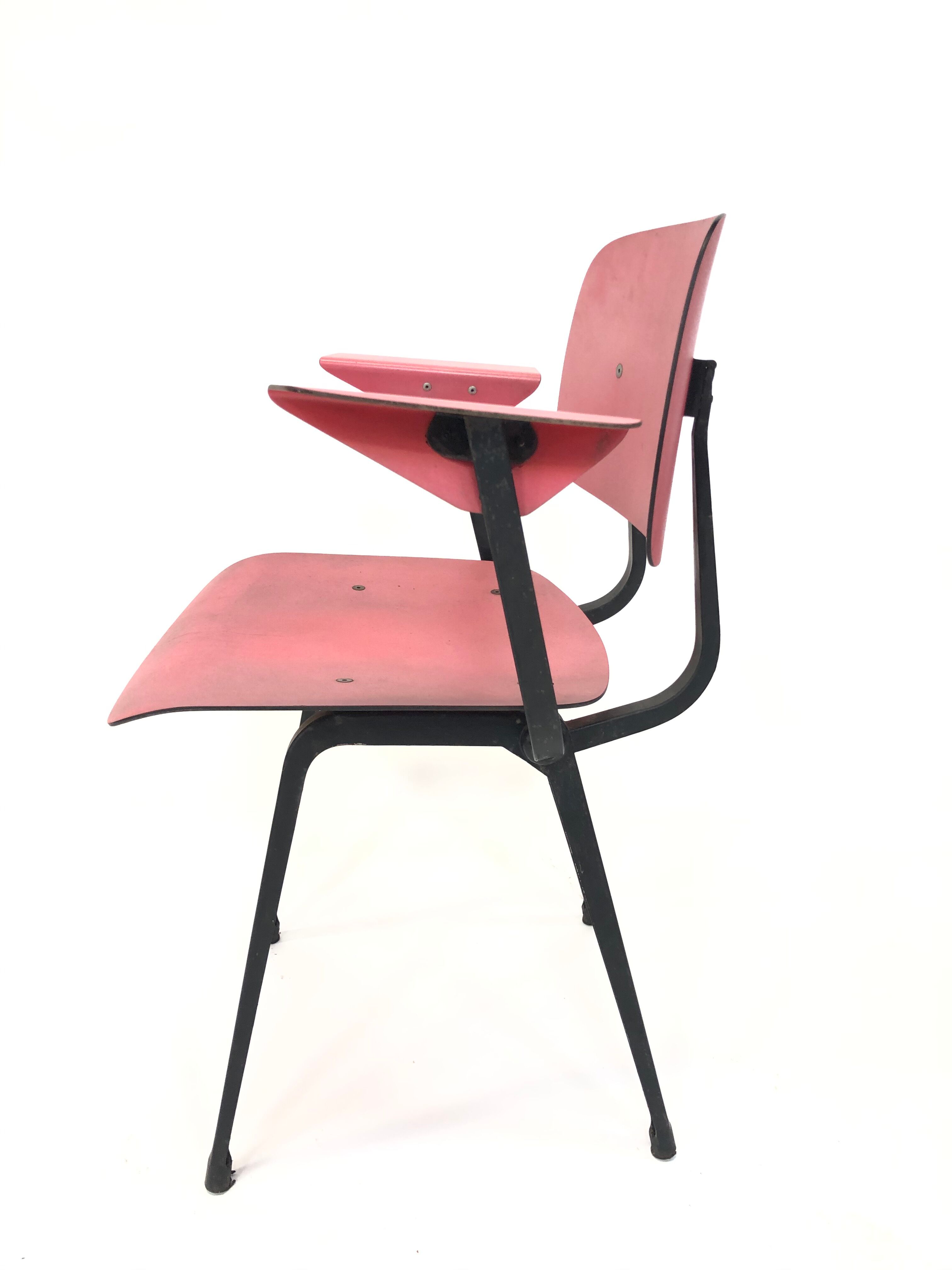 Lot of 4 chairs Friso Kramer model Revolt