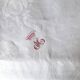 Damask tablecloth 4m10 x 2m15 with county crown