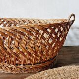 Large old wicker basket