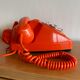 Vintage Socotel orange dial phone, 1971