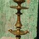 Pair of antique brass candlesticks – Napoleon III style