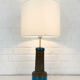Vintage Scandinavian ceramic table lamp, Nils Kähler for HAK, Denmark, 1960