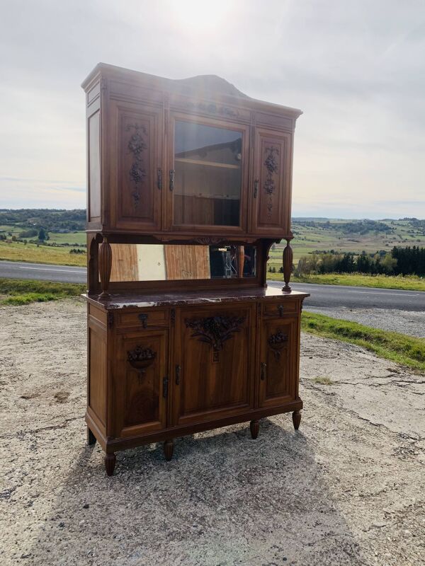 Buffet 2 corps noyer